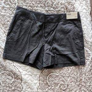 NY&Co Soho Jeans Hampton 4" Twill Dark Grey Short